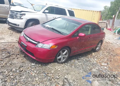 2006 Honda Civic Ex from USA, damaged, VIN 1HGFA16876L050218